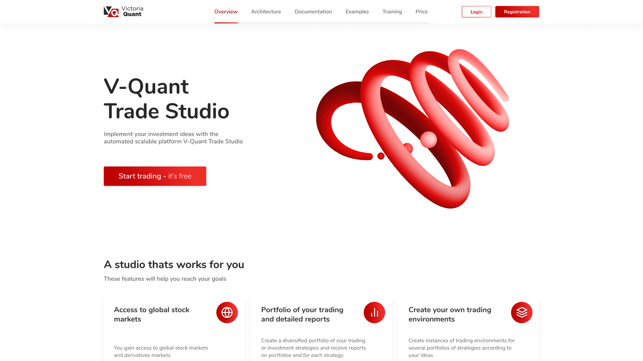 UX-Design für die Handelsplattform V-Quant-Article poster